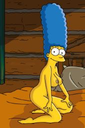 Nahá Marge Simpsonova. Fotka - 41